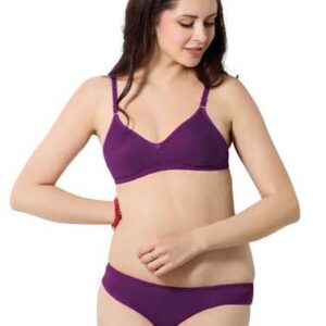 Perfect Purple Wedding Lingerie Set