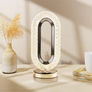 Crystal Table Desk Lamp