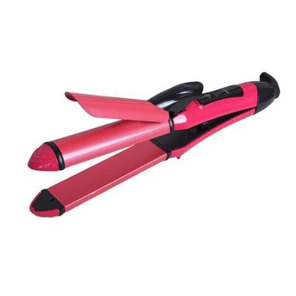 Nova 2 in 1 Hair Beauty Set Straight and Curl Premium Quality - Image 3
