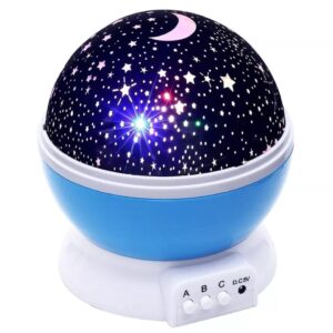 Star Master Dream Rotating Projection Lamp with USB Wire Turn