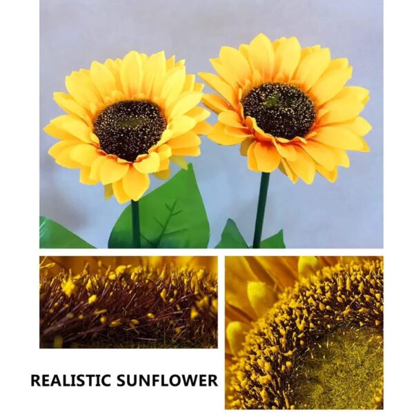 Outdoor Solar Sunflower Lights - Image 5