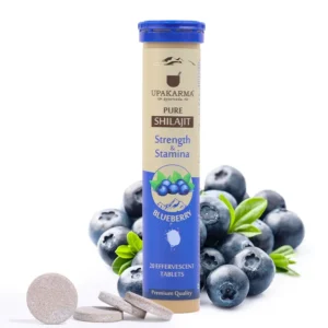 Pure Shilajit Effervescent Tablets- Blueberry Flavour