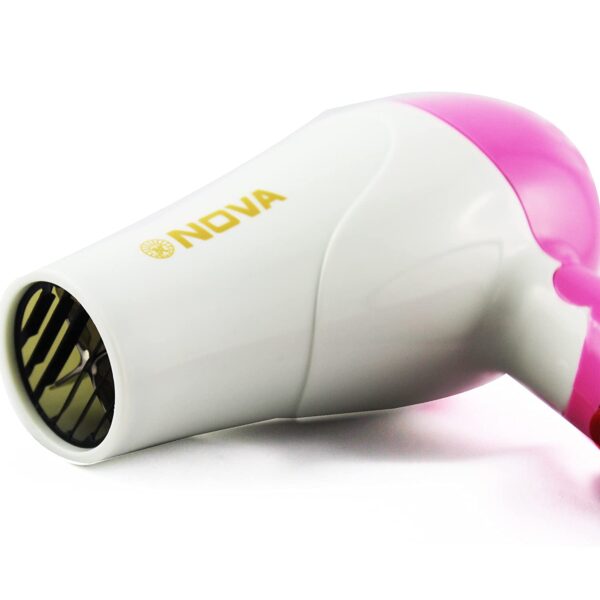 New Nova Foldable Hair Dryer Super Quality Hot and Cold Wind Low Noise 1000W - Image 3