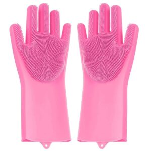 Magic Silicone Scrubbing Gloves
