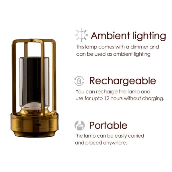 Crystal Lantern Lamp Elegant & Versatile - Image 6