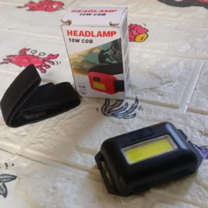Portable Lantern Headband Light Torch 10W Cob (1 Pc)